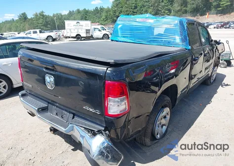 2022 Ram 1500 Big Horn 4X4 6'4 Box из США, поврежденный, VIN 1C6SRFBT5NN222740